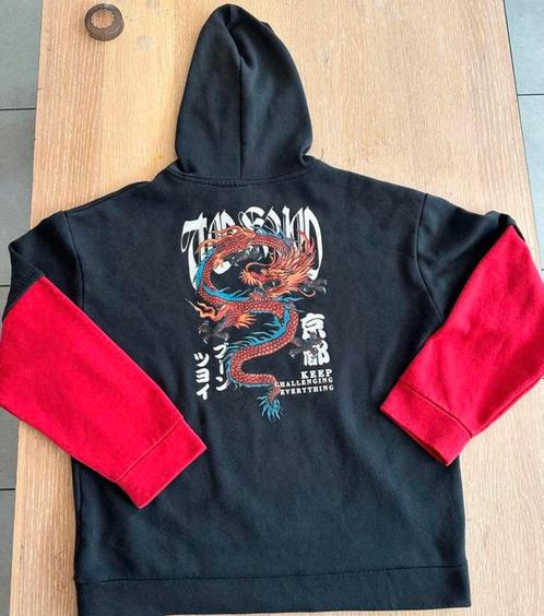Trui met chinese draak - maat 158, Kinderen en Baby's, Kinderkleding | Maat 158, Zo goed als nieuw, Jongen, Trui of Vest, Ophalen of Verzenden