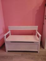 Houten zitbank met opbergruimte, Huis en Inrichting, Ophalen, Zo goed als nieuw