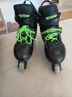 Inline skates fader maat 32-35, Ophalen, Verstelbaar, Gebruikt