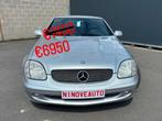 Mercedes-Benz SLK SLK200 i Kompressor*Cabriolet LEDER AIRCO, Auto's, 1998 cc, Gebruikt, Zwart, 4 cilinders