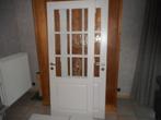 2 Portes en chêne vitrées complet PETIT PRIX, Bricolage & Construction, 75 à 150 cm, 150 à 225 cm, Bois, Enlèvement
