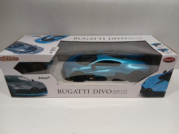 Bugatti Divo 1:12 RC auto, Kinderen en Baby's, Speelgoed |Speelgoedvoertuigen, Nieuw, Afstandsbediening, Ophalen