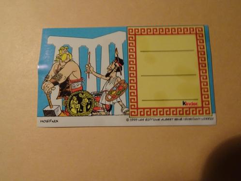 Sticker voor kinderen Astérix - Hoefnix, Verzamelen, Stickers, Nieuw, Strip of Tekenfilm, Ophalen of Verzenden