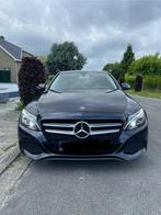 Mercedes C200D, Auto's, Mercedes-Benz, Achterwielaandrijving, 4 cilinders, Blauw, Leder en Stof