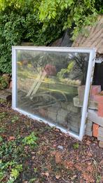 Vast pvc raam met dubbel glas, Doe-het-zelf en Bouw, 150 tot 225 cm, Kunststof, Raamkozijn, Gebruikt