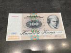Danemark 100 couronnes, Timbres & Monnaies, Billets de banque | Europe | Billets non-euro, Enlèvement ou Envoi