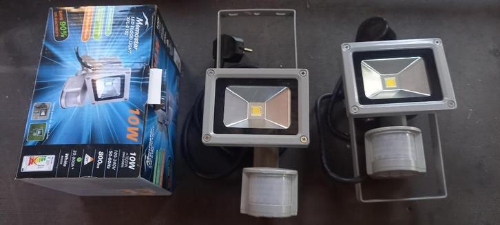 buitenverlichting met sensor, Tuin en Terras, Buitenverlichting, Nieuw, Overige typen, Aluminium, Minder dan 50 watt, Netvoeding