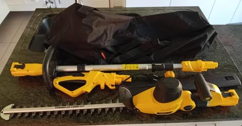 Telescopische heggenschaar Powerplus 750 Watt, Tuin en Terras, Heggenscharen, Nieuw, Elektrisch, Ophalen