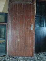 Houten voordeur /achterdeur, Ophalen of Verzenden