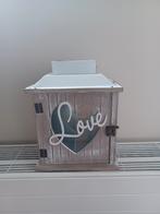 Houten decoratie voor kaars, Enlèvement, Bougie