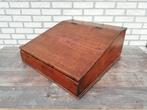 Antieke eiken schrijfkist, Ophalen, ., ., .