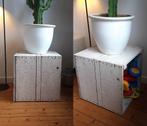 Kist / krat wit hout, Ophalen, Overige materialen, Minder dan 50 cm, Gebruikt
