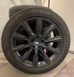 Winterbanden op velg BMW 5 R18 (zwart / donkergrijs), Auto-onderdelen, Banden en Velgen, Ophalen, 18 inch, Banden en Velgen, Winterbanden