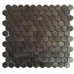 Mozaiëk Reflections Gun Metal Hexagon 23mm op matje 300x300, Doe-het-zelf en Bouw, Tegels, Ophalen, Nieuw, 20 tot 40 cm, 10 m² of meer