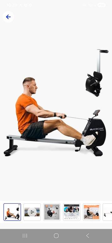 Nieuw roeitoestel met display beschikbaar voor biedingen