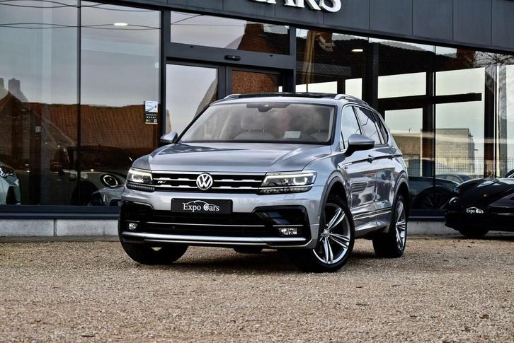 Volkswagen Tiguan Allspace 2.0TSI 4Motion DSG R-Line*PANO DA, Auto's, Volkswagen, Bedrijf, Te koop, Tiguan, 360° camera, 4x4, ABS