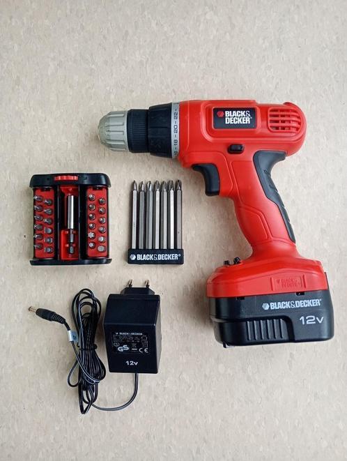 Perceuse Visseuse Black & Decker, Doe-het-zelf en Bouw, Gereedschap | Handgereedschap, Gebruikt, Ophalen