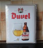 METALEN RECLAME PLAAT VAN DUVEL, Verzamelen, Biermerken, Ophalen of Verzenden, Nieuw, Duvel