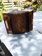 Antieke accordeon, Muziek en Instrumenten, Accordeons, Ophalen, Gebruikt