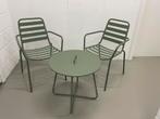 Groene tuinset, Bijzettafel, Aluminium, Zo goed als nieuw, Tuinset
