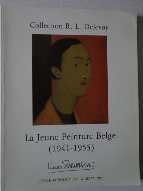 catalogus La Jeune Peinture Belge verzameling R. L. Delevoy, Livres, Art & Culture | Arts plastiques, Utilisé, Peinture et dessin