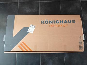Radiateur infrarouge Königshaus 450W (neuf, scellé), Bricolage & Construction, Enlèvement ou Envoi