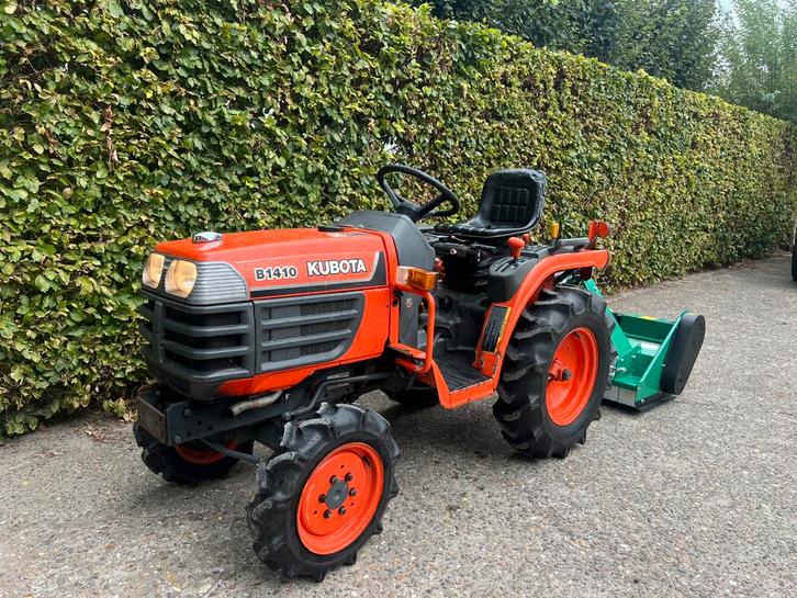 Europese Kubota Mini tractor met klepelmaaier|4x4|15PK|Marge, Zakelijke goederen, Overige Zakelijke goederen, Ophalen