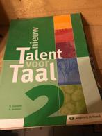 Nieuw talent voor taal 2, Ophalen of Verzenden, Zo goed als nieuw, Nederlands