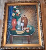 Schilderij "Tafel met fruit" van J.A. Michiels, Antiquités & Art, Art | Peinture | Classique, Enlèvement