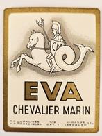EVA Chevalier Marin Etiquette Bière Bottle Label 42, Verzenden, Zo goed als nieuw, Overige typen, Overige merken