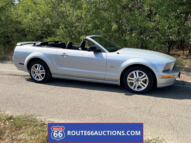 Ford Mustang Cabriolet | 2005 | Route 66 Auctions, Auto's, Ford, Bedrijf, Te koop, Mustang, Benzine, Overige carrosserie, Handgeschakeld