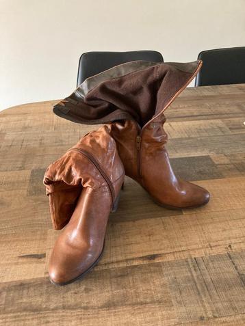 Bottines marron SPM taille 38, Brun, Porté, Bottes hautes, SPM