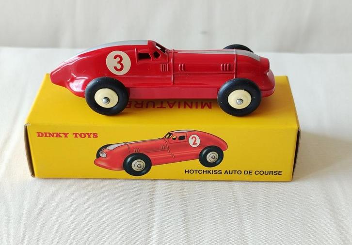 Dinky Atlas _ Hotchkiss racewagen nr. 3_ Ref. 23B, Hobby en Vrije tijd, Modelauto's | 1:43, Zo goed als nieuw, Auto, Dinky Toys