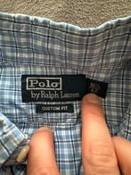 Exclusief geruit zomerhemd Ralph Lauren in nieuwstaat, Kleding | Heren, Overhemden, Blauw, Ralph Lauren, Ophalen of Verzenden