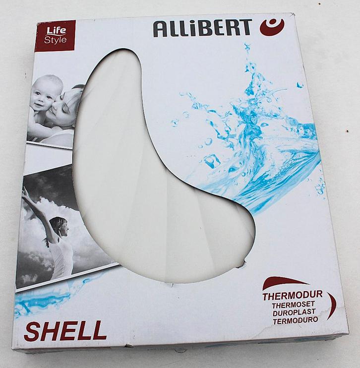 Nieuwe Toiletbrillen Allibert Schelp model (WC deksel), Huis en Inrichting, Badkamer | Badtextiel en Accessoires, Nieuw, Overige typen