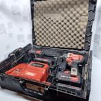 SLAGSCHROEVENDRAAIER FLEX ID 1/4 1 BATTERIJEN + OPLADER, Ophalen, Gebruikt, Handmatig