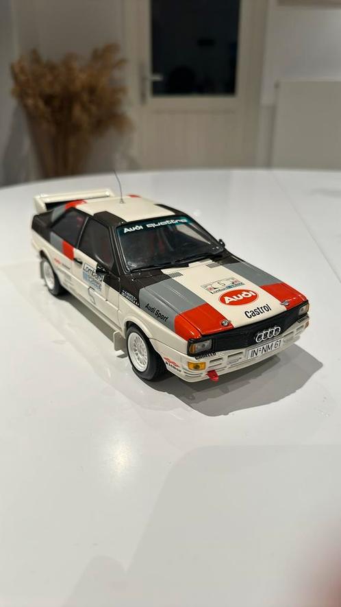 AUDI QUATTRO Lombard Rallye 1981 1/18 Sunstar, Hobby & Loisirs créatifs, Voitures miniatures | 1:18, Comme neuf, Voiture, Sun Star