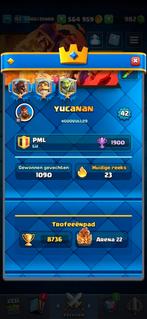 Clash Royale account, Games en Spelcomputers, Ophalen, Zo goed als nieuw