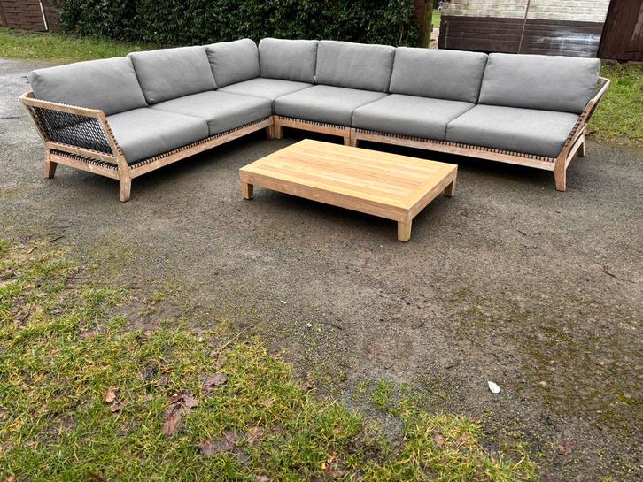 Luxe Loungeset Bristol – Model Cosito | Teakhout |, Jardin & Terrasse, Ensembles de jardin, Comme neuf, Sets de jardin, Bois de teck