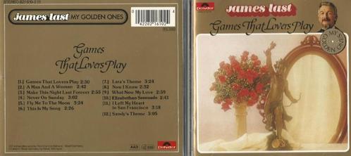 CD * JAMES LAST - GAMES THAT LOVERS PLAY, CD & DVD, CD | Instrumental, Comme neuf, Enlèvement ou Envoi