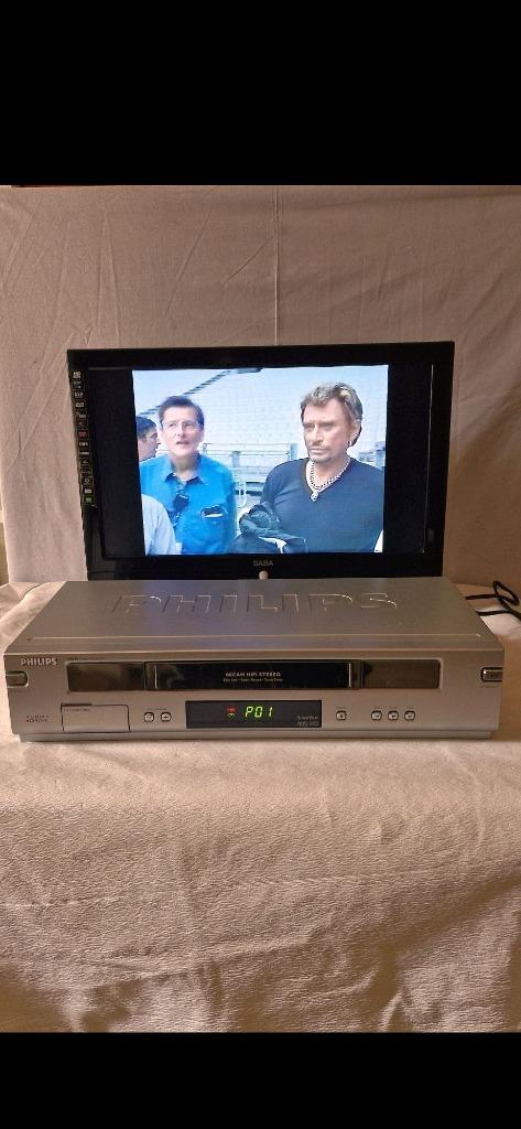 Philips videorecorder model VR840/39zonder afstandsbediening, Audio, Tv en Foto, Videospelers, Gebruikt, VHS-speler of -recorder