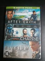 3 Movie DVD Pack After Earth, Chappie & Elysium, Ophalen of Verzenden, Zo goed als nieuw, Science Fiction