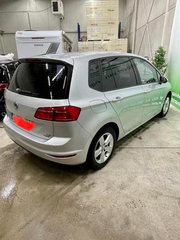Volkswagen Golf 7 Sportvan 1.6, Autos, Noir, Diesel, Automatique, Particulier