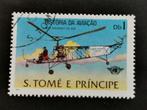 Sao Tomé e Principe 1979 - luchtvaart vliegtuigen helicopter, Postzegels en Munten, Ophalen of Verzenden, Overige landen, Gestempeld