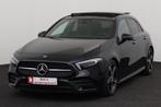 Mercedes-Benz A-Klasse 220 iA AMG LINE iA AMG LINE + CAMERA, Auto's, Gebruikt, Euro 6, Zwart, Leder
