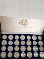 Canadese 5 en 10 Dollar olympische spelen 944 gram netto, Postzegels en Munten, Ophalen, Zilver