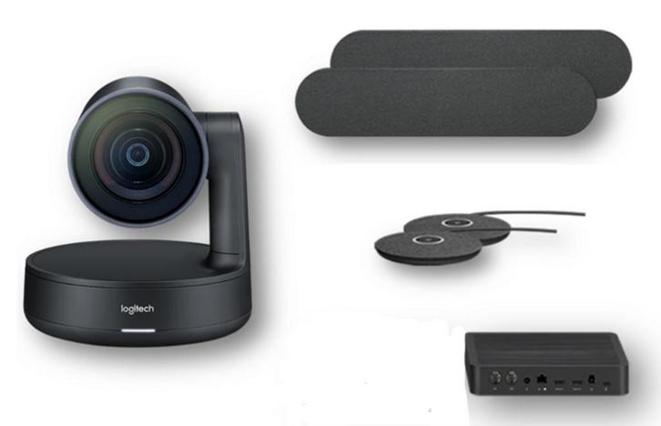 Logitech ConferenceCam Rally Plus Bundle, Computers en Software, Webcams, Zo goed als nieuw, MacOS, Windows, Ophalen of Verzenden