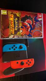 Nintendo Switch + Pokémon Scarlet + Pokémon Sword, Met games, Nieuw, Ophalen of Verzenden, Switch Original