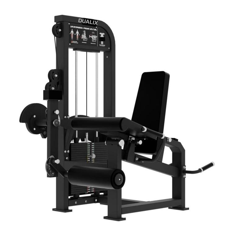 Dualix Titan Dual Leg Extension / Lying Leg Curl 120kg Stack, Sport en Fitness, Fitnessmaterialen, Nieuw, Ophalen of Verzenden