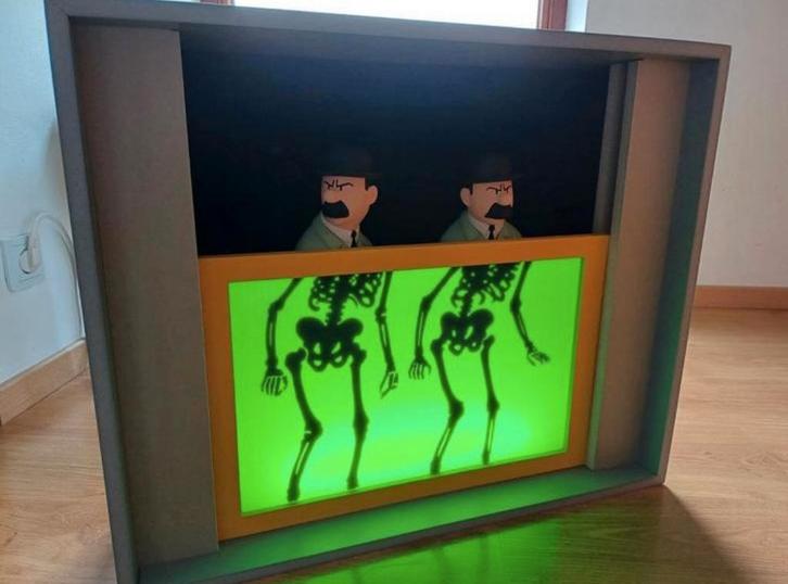 St. Emett, Dupond en Dupont, Verzamelen, Stripfiguren, Zo goed als nieuw, Beeldje of Figuurtje, Kuifje, Ophalen